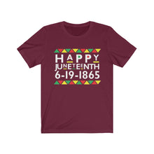 Load image into Gallery viewer, Happy Juneteenth Tee