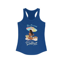 Load image into Gallery viewer, The Ocean Made Me Salty Women's Racerback Tank Top