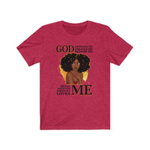 Load image into Gallery viewer, God Designed Me Christian African American T-Shirt