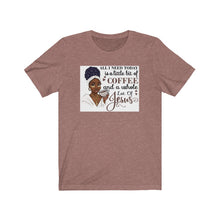 Load image into Gallery viewer, Coffee And Jesus T-Shirt, Religious African American T-Shirt