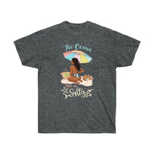 Load image into Gallery viewer, The Ocean Made Me Salty Ultra Cotton T-Shirt