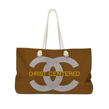 Load image into Gallery viewer, Christ Centered Weekender Bag, Christian Women Religious Bag