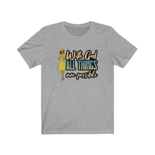 Load image into Gallery viewer, Religious Christian T-Shirt For Church - Jersey Short Sleeve Tee