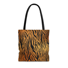 Load image into Gallery viewer, Tiger Print Tote Bag
