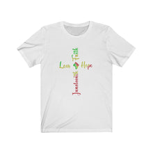 Load image into Gallery viewer, Juneteenth Love Faith Hope Tee