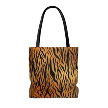 Load image into Gallery viewer, Tiger Print Tote Bag