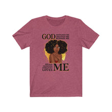 Load image into Gallery viewer, God Designed Me Christian African American T-Shirt