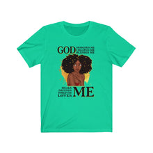 Load image into Gallery viewer, God Designed Me Christian African American T-Shirt