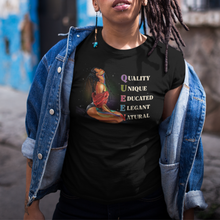 Load image into Gallery viewer, Black Queen Shirt, Women's African American T-Shirt, Black Apparel