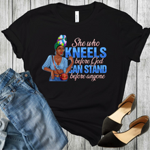 Load image into Gallery viewer, African American T-Shirt, Religious T-Shirt, Black Christian Women's Shirt