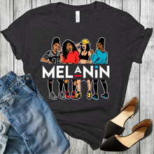 Load image into Gallery viewer, Melanin Friends T-Shirt, African American T-Shirt