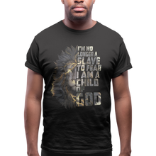 Load image into Gallery viewer, Christian t-shirt I'm no longer a slave to fear I am a child of God