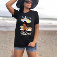 Load image into Gallery viewer, The Ocean Made Me Salty Ultra Cotton T-Shirt