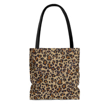 Load image into Gallery viewer, Leopard Print Tote Bag