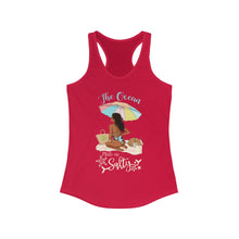 Load image into Gallery viewer, The Ocean Made Me Salty Women's Racerback Tank Top