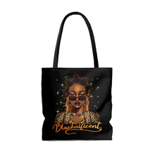 Load image into Gallery viewer, Blacknificent Tote Bag, African American Black Women's Bag