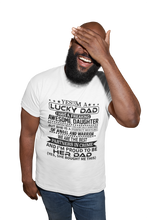 Load image into Gallery viewer, Yes! I'm A Lucky Dad Softstyle T-Shirt