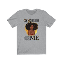 Load image into Gallery viewer, God Designed Me Christian African American T-Shirt
