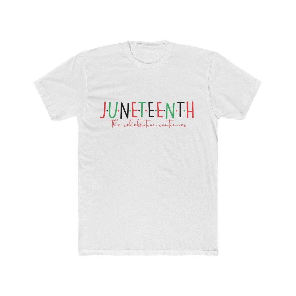 Juneteenth Men's Cotton Crew Tee