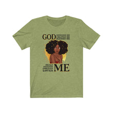 Load image into Gallery viewer, God Designed Me Christian African American T-Shirt
