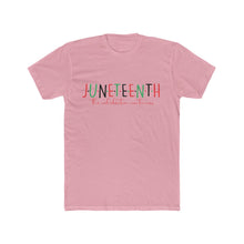 Load image into Gallery viewer, Juneteenth Men&#39;s Cotton Crew Tee
