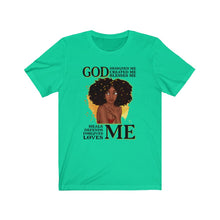 Load image into Gallery viewer, God Designed Me Christian African American T-Shirt
