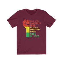 Load image into Gallery viewer, Juneteenth 1865 Tee
