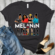 Load image into Gallery viewer, Melanin Friends T-Shirt, African American T-Shirt
