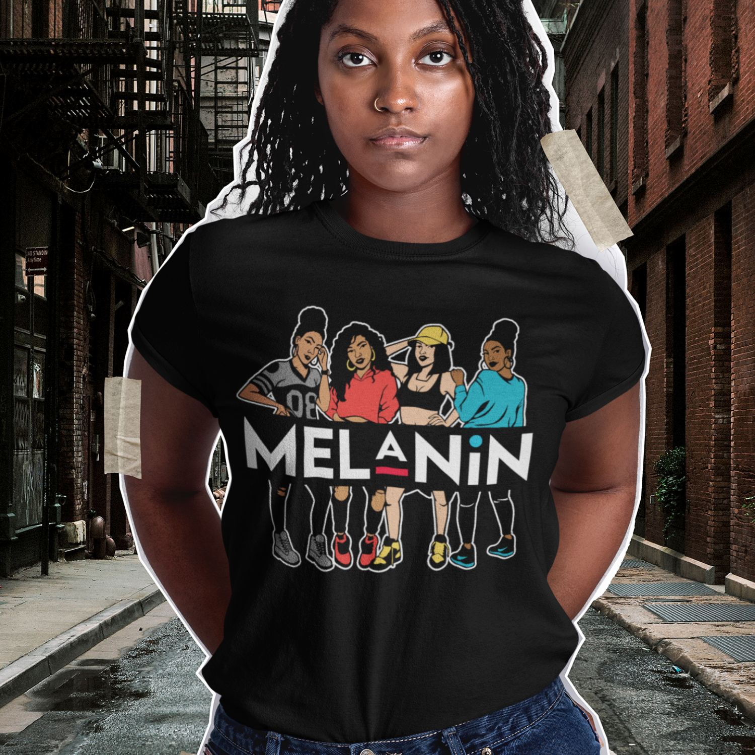 Melanin online friends shirt