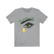 Load image into Gallery viewer, Juneteenth With Eye And Tear Tee
