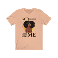 Load image into Gallery viewer, God Designed Me Christian African American T-Shirt
