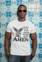 Load image into Gallery viewer, Men&#39;s Christian t-shirt Amen white
